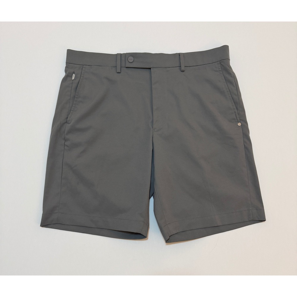 RLX Ralph Lauren Mens Gray Tailored Fit Golf Shorts Size 32 RN 41381